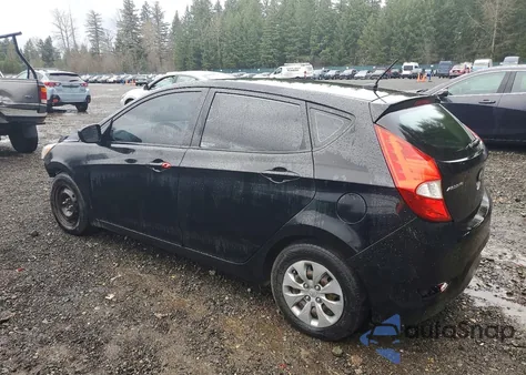 2017 Hyundai Accent Se z USA, uszkodzony, nr VIN KMHCT5AE3HU325110